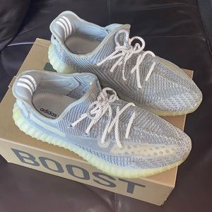 Used. Men’s Sz 12 Authentic Yeezy 350 Boost Sneakers Color: Grey/Static